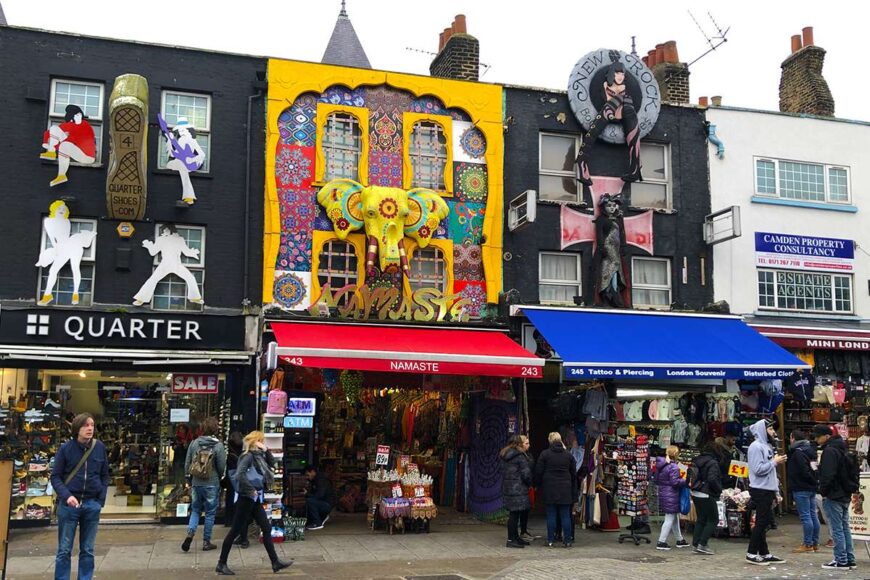 Tour British Museum Camden Town Market