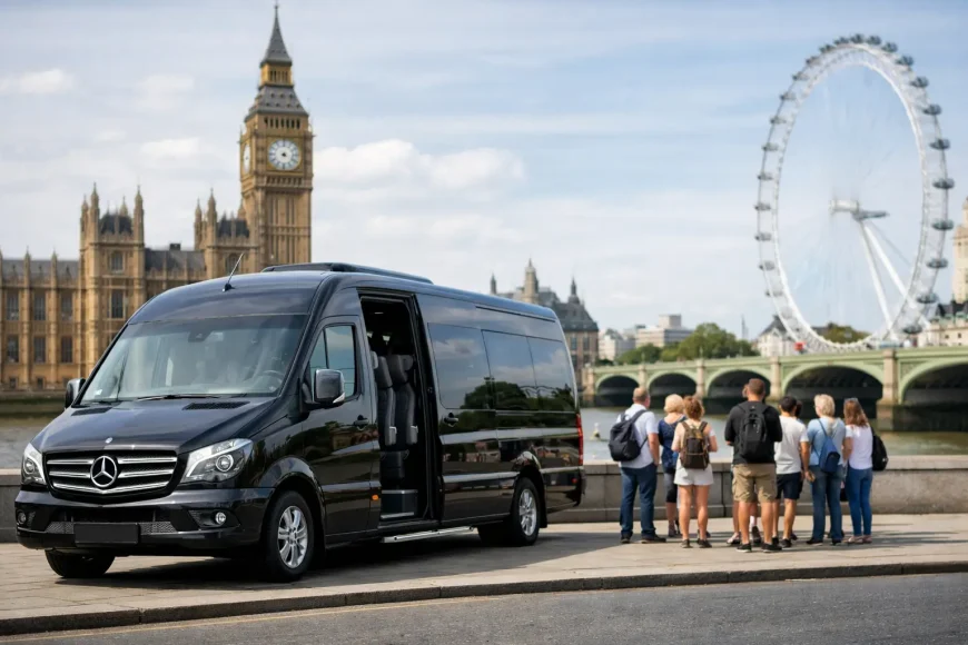 Minivan privato Londra 16 passeggeri per gruppi Minivan privato Londra 16 passeggeri per gruppi