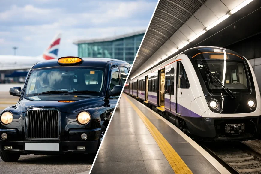 Taxi Heathrow o Elizabeth Line, cosa conviene? Taxi Heathrow o Elizabeth Line, cosa conviene?