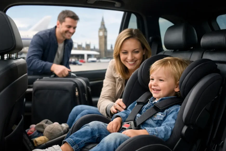Transfer aeroporto Londra con seggiolino bambini Transfer aeroporto Londra con seggiolino bambini